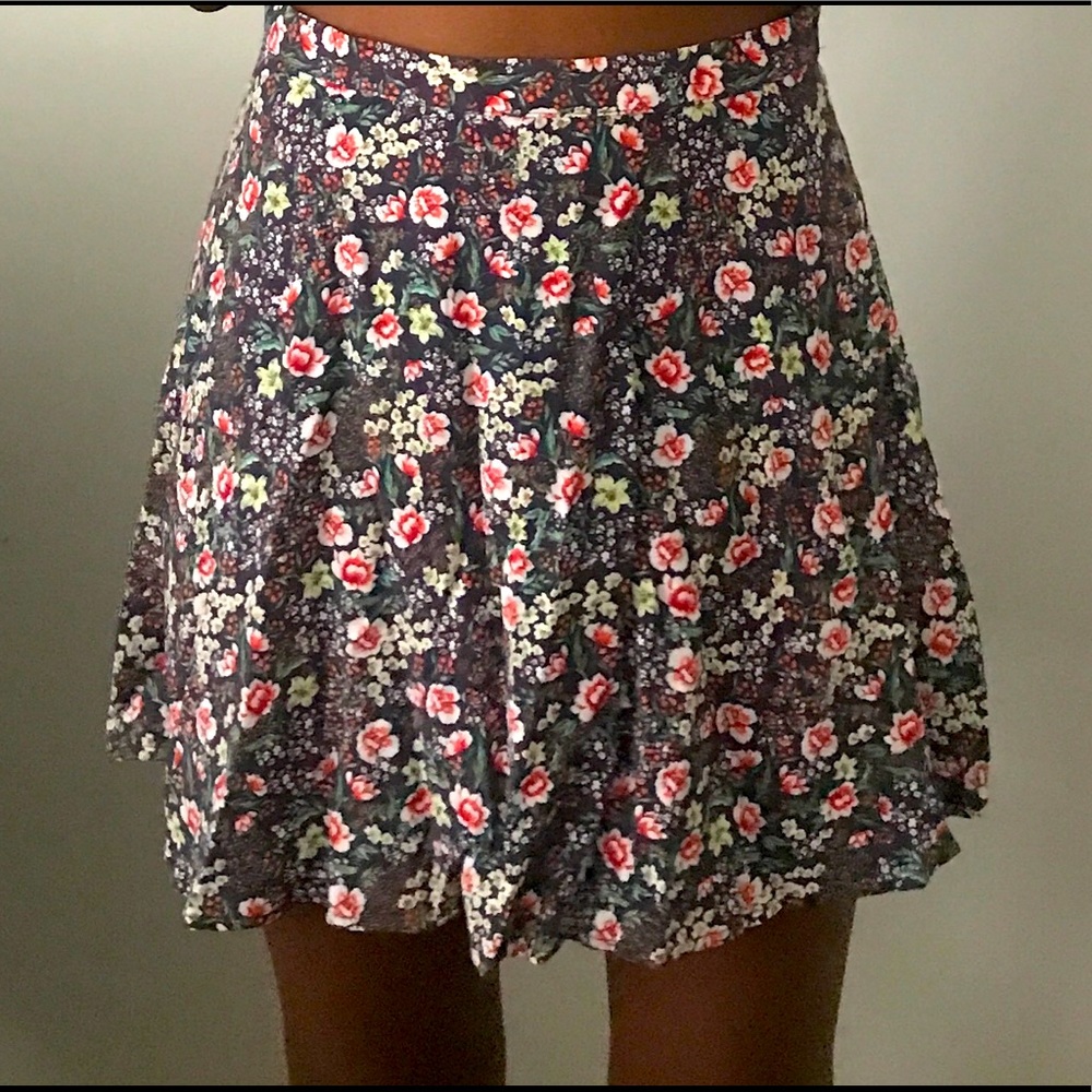 O’Neill skater skirt, above the knee, and flowy